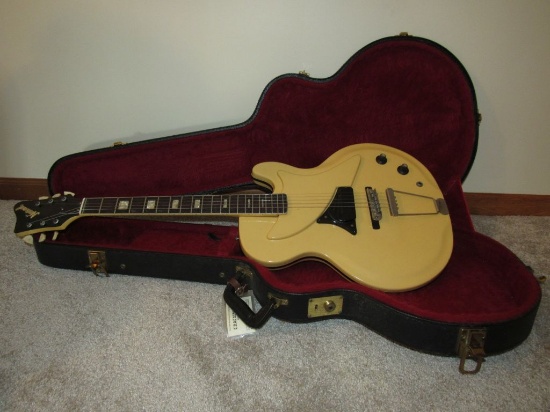 National Blonde Art Deco Electric Guitar