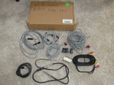 Misc. Lot of cords, and other