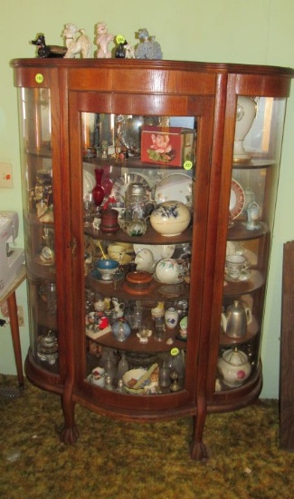 Curved Curio Cabinet