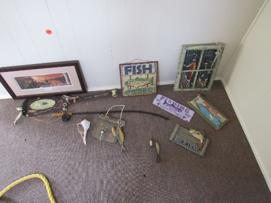 Fishing decorations