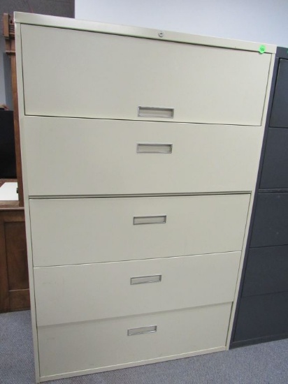 Large lateral filing cabinet