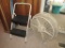 Stepstool, fans, and more