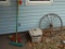 Garden hose, wagon wheel and more