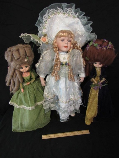 3 pc. Doll Lot