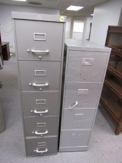 2 file cabinets