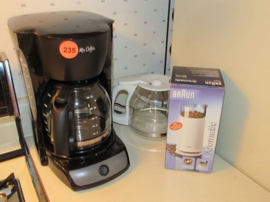 Mr. Coffee coffee maker/grinder