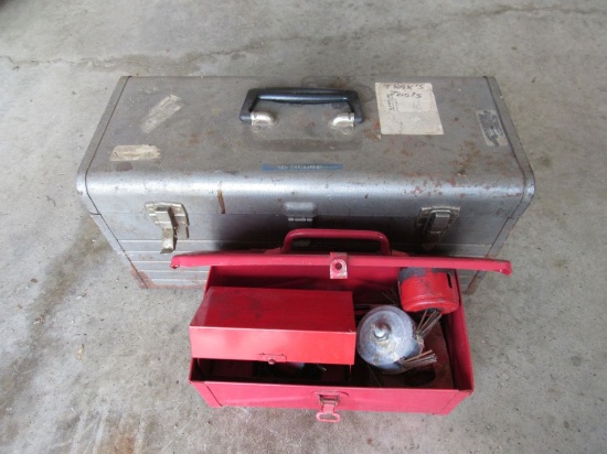 Toolbox and hole saws