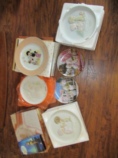 Precious Moments plates