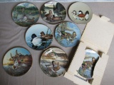 Duck theme collector plates