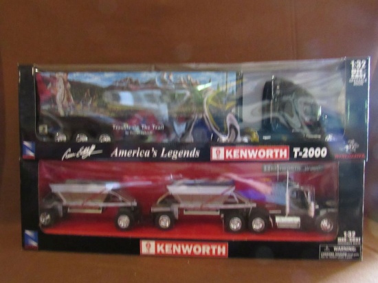 2 pc Kenworth collectables