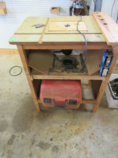 Router with table