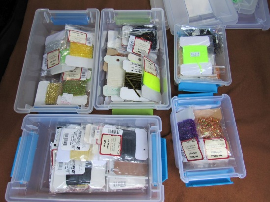 Assorted fly supplies