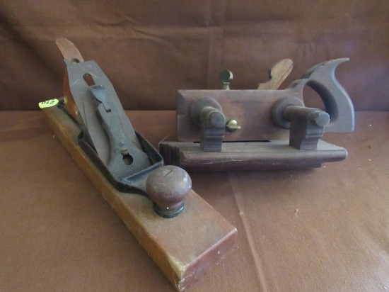 2 pc wood plane lot