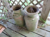 2 pc milk cans