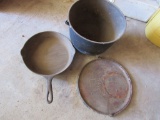 2 pc cast iron