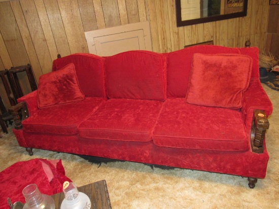 Ornate sofa