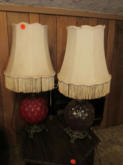 Pair of table lamps