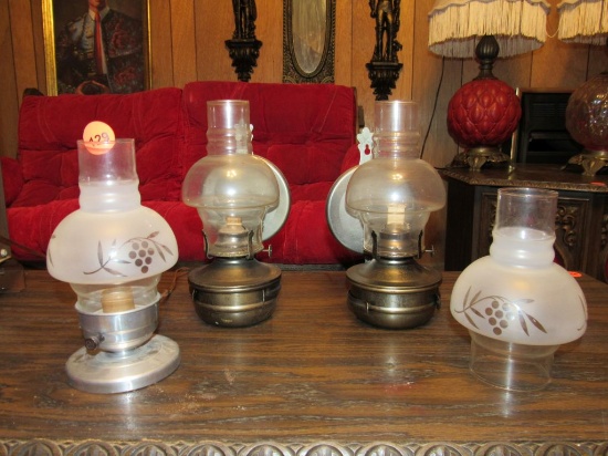 Assorted lamps