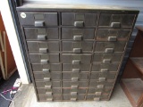 Metal storage cabinet