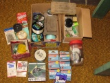 Assorted fishing supplies