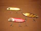 3 pc vintage fishing lures