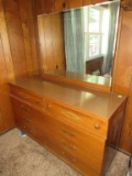 Dresser with mirror