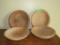 4 pc wooden bowl set