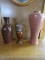 3 pc vase lot