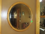 Vintage brown mirror