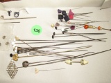 Vintage hat pins