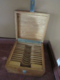 Wooden mail organizer