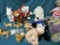 Assorted stuffed animals and more