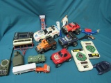 Assorted vintage toys