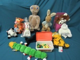 Assorted stuffed animals