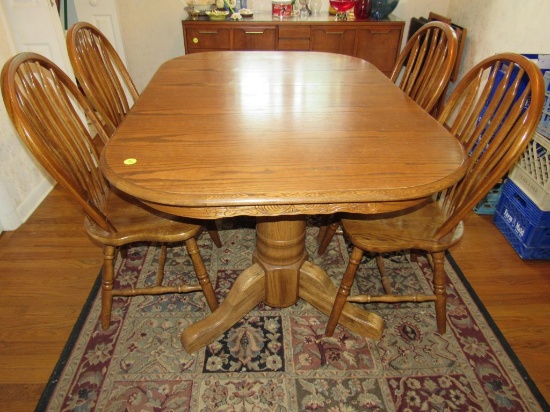 Table and chairs