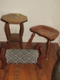 Wood stools and more