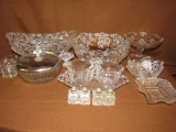 Cut glass lot