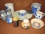 Assorted stoneware