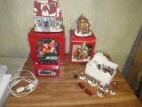 Christmas village figurines