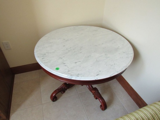 Marble top table