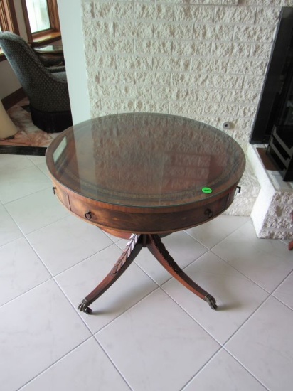 Drum style table