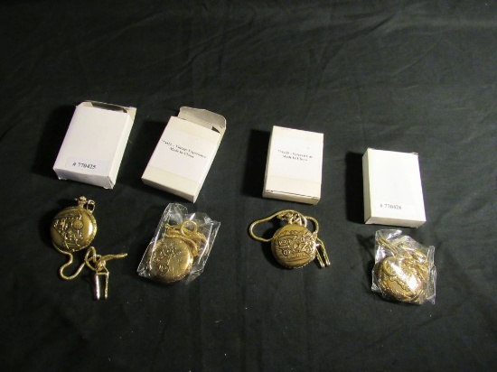 4 pocket watches