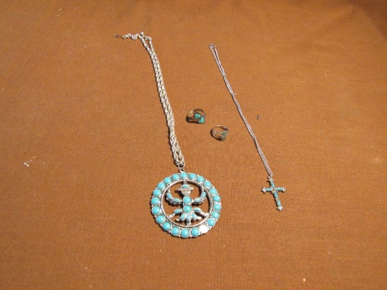 Turquoise colored Jewelry