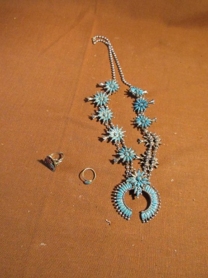 Turquoise colored Jewelry
