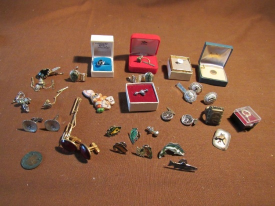 Collection of men's jewelry