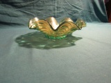 Carnival glass bowl