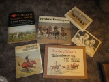 Collectable books and watercolors