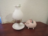Hobnail lamp and more