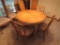 Dining table and chairs