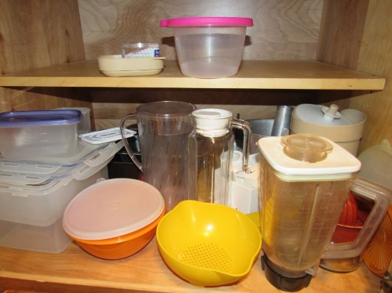 Assorted storage containers and more